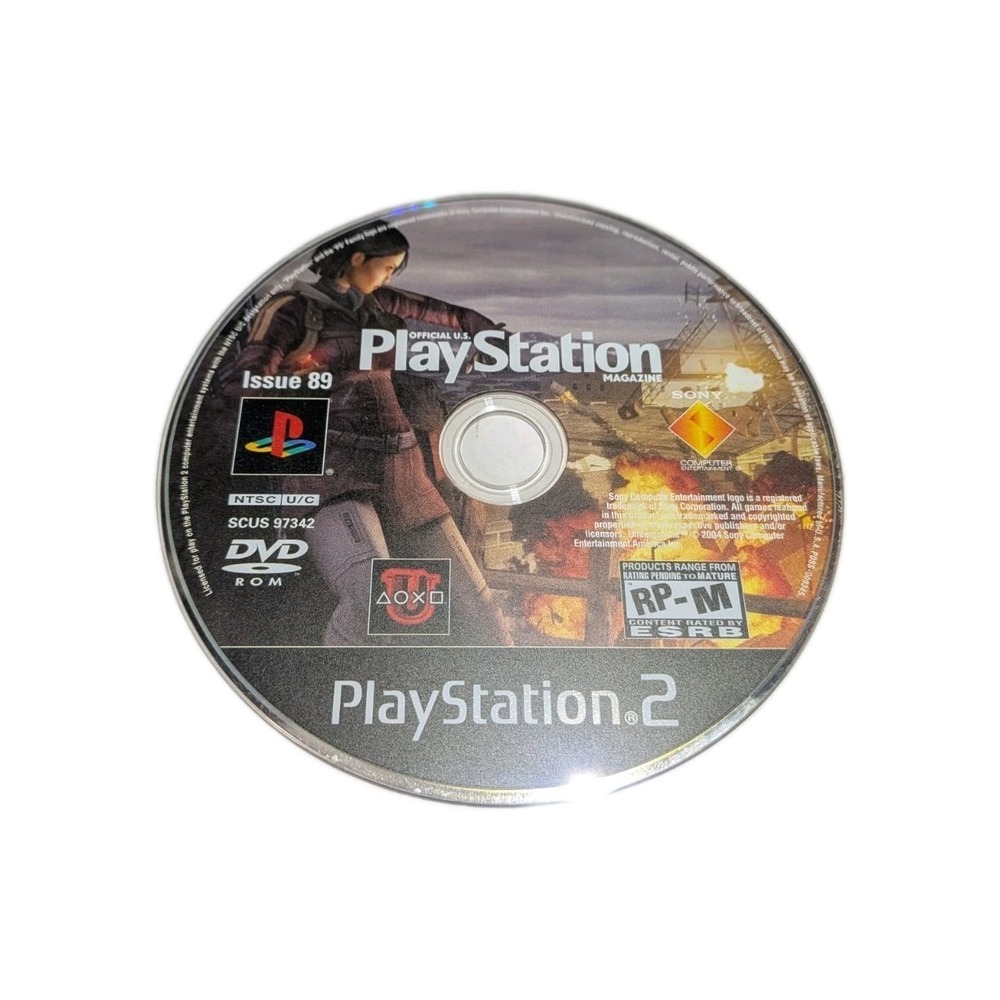PlayStation Magazine Demo Issue #89  PS2 Disc Only